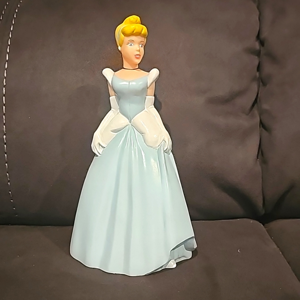 Vintage Cinderella plastic bank